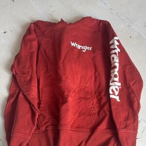 Wrangler women’s  Bold Red Crewneck Sweater